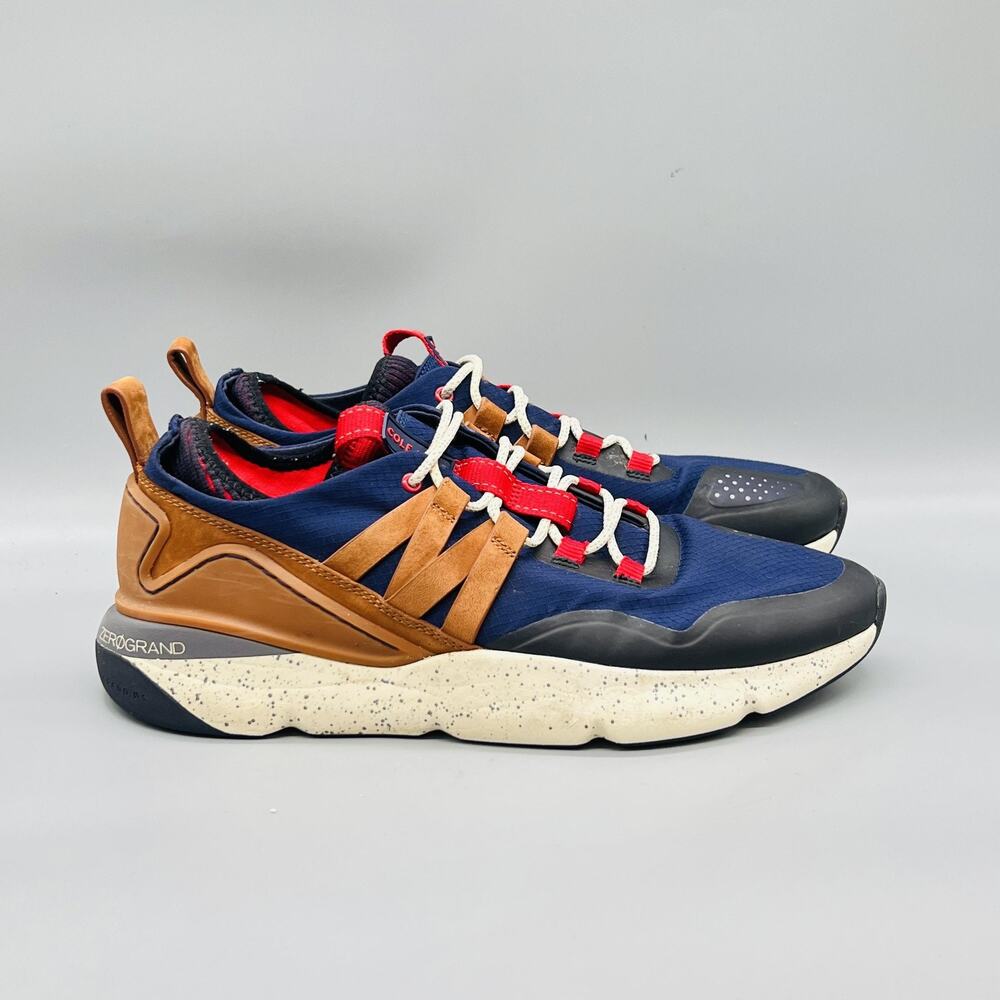 Cole Haan Shoes Mens 10 Blue Zerogrand Colorblock Athletic Sneakers Comfort